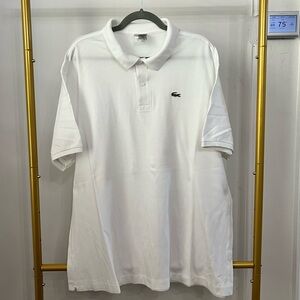 Classic Lacoste Polo in White